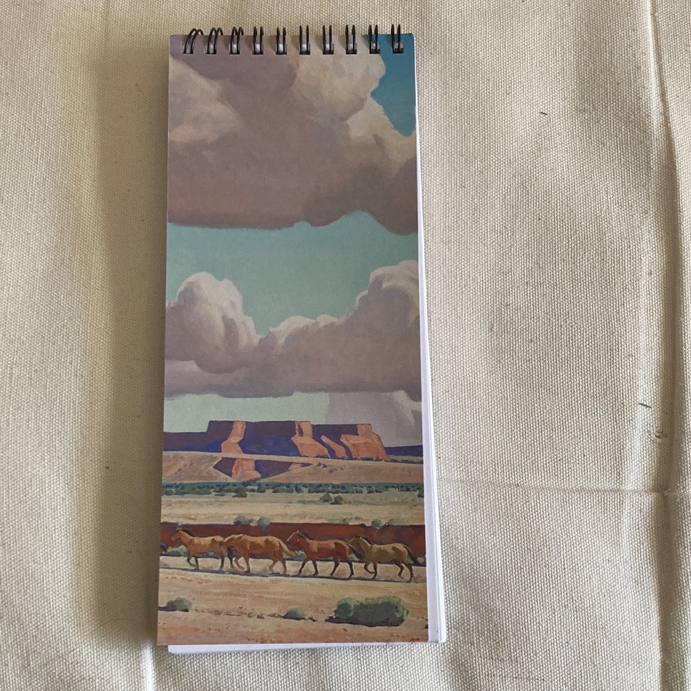 NEW Maynard Dixon, Wide Lands of the Navajo, thin notebook
